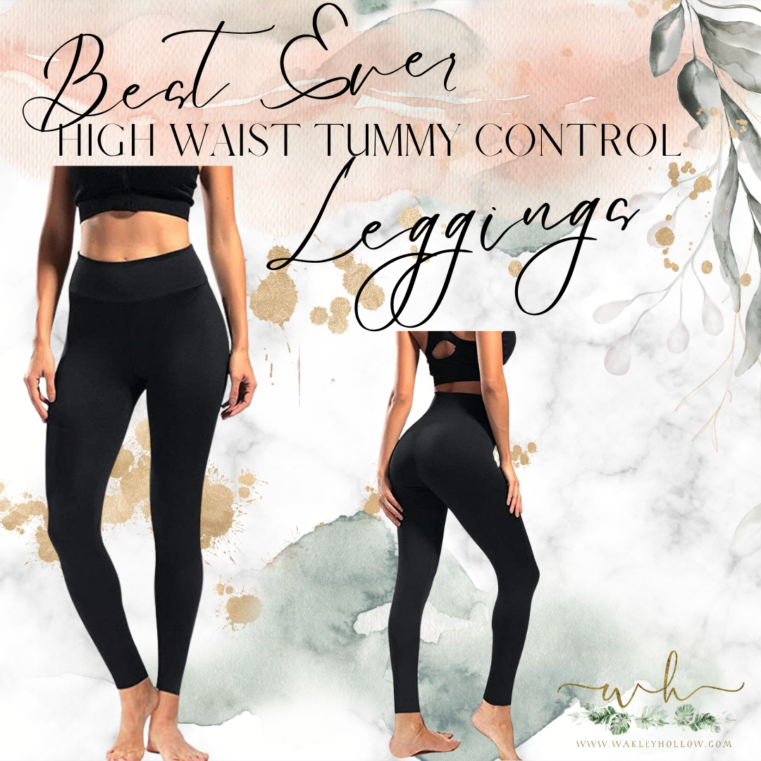 High Rise Tummy Control Leggings