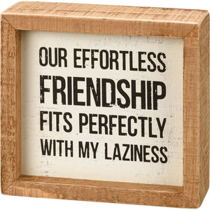 Friendship | Block Sign