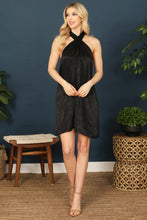 Load image into Gallery viewer, Nixon Velvet Halter Dress
