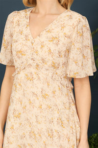 Mimosa Floral Dress