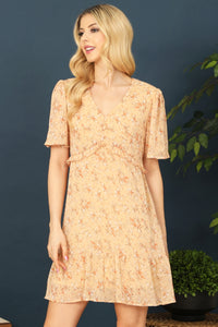 Mimosa Floral Dress