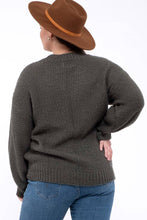 Load image into Gallery viewer, [PLUS] Cable Knit Sweater
