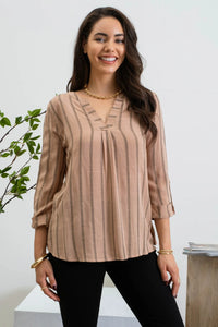 Mocha Back Button Top