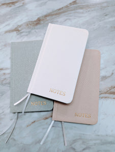 Hardcover Mini Notebook